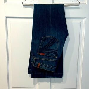 7 for all mankind dojo jeans sz 28